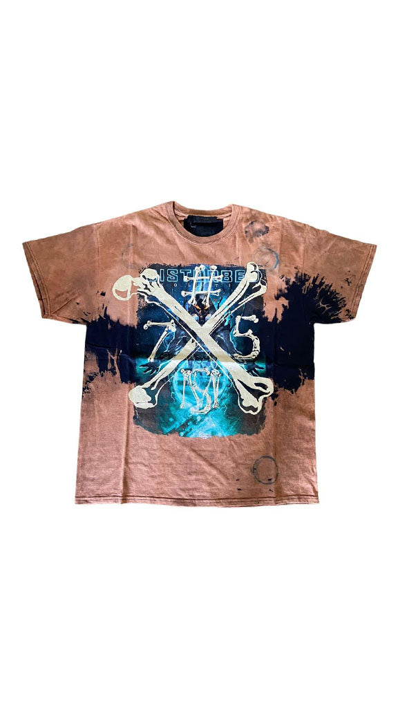 Massimo Sabbadin t shirt rock vintage custom Disturbed pezzo unico può presentare imperfezioni date dall'unicità del capo vintage lavaggio e stampa fatti a mano misura da ascella ascella 60cm lunghezza 75cm