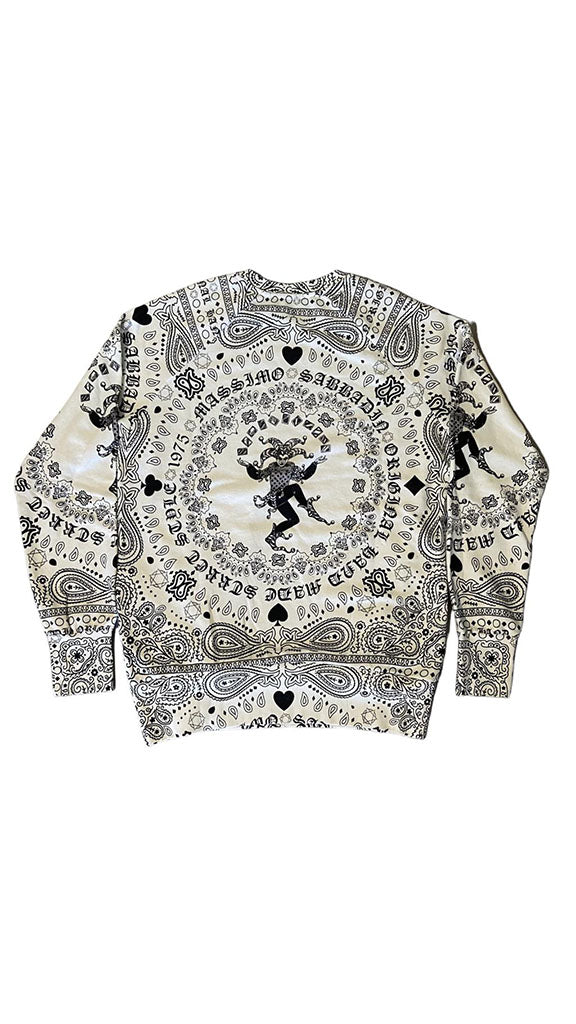 massimo sabbadin bandana crewneck