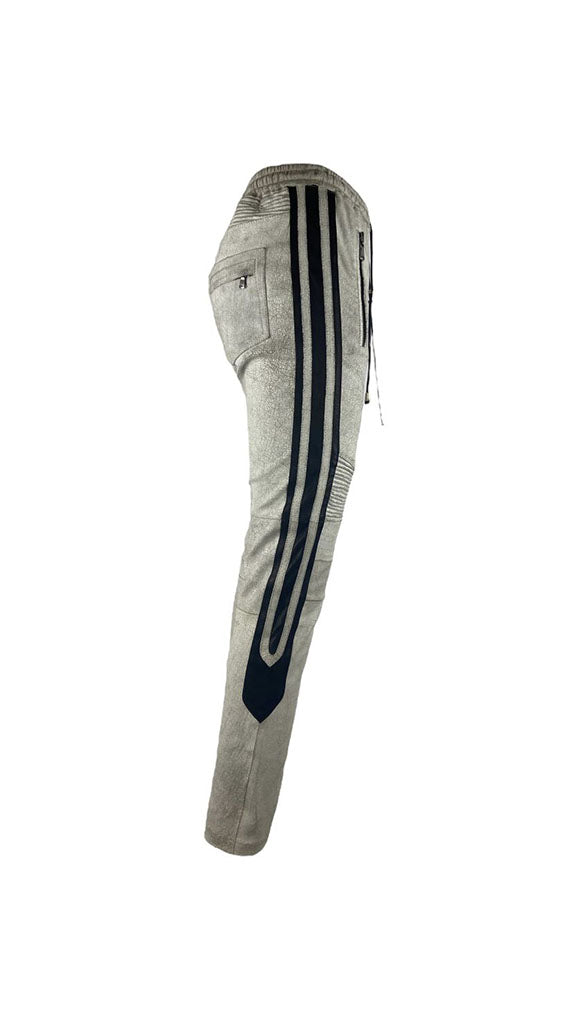 Massimo Sabbadin leather stretch pants