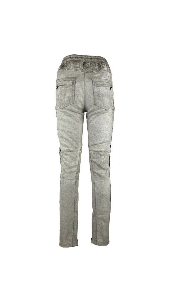 Massimo Sabbadin leather stretch pants