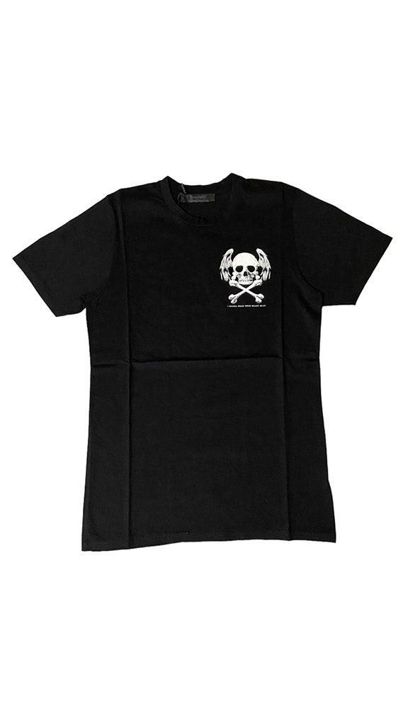 massimo sabbadin skull logo t shirt t shirt regular fit