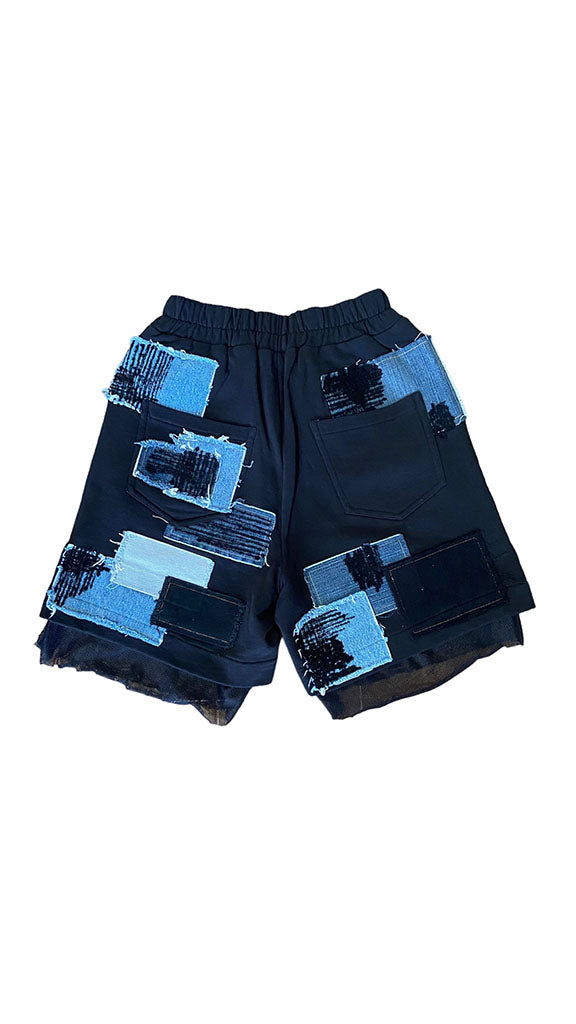 Massimo Sabbadin patchwork short